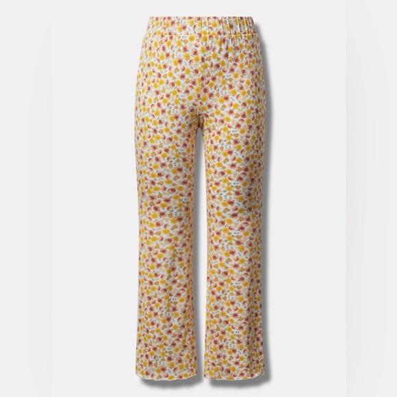 Torrid Festi Super Soft Slub Flare Leg Pant - Picture 3 of 7